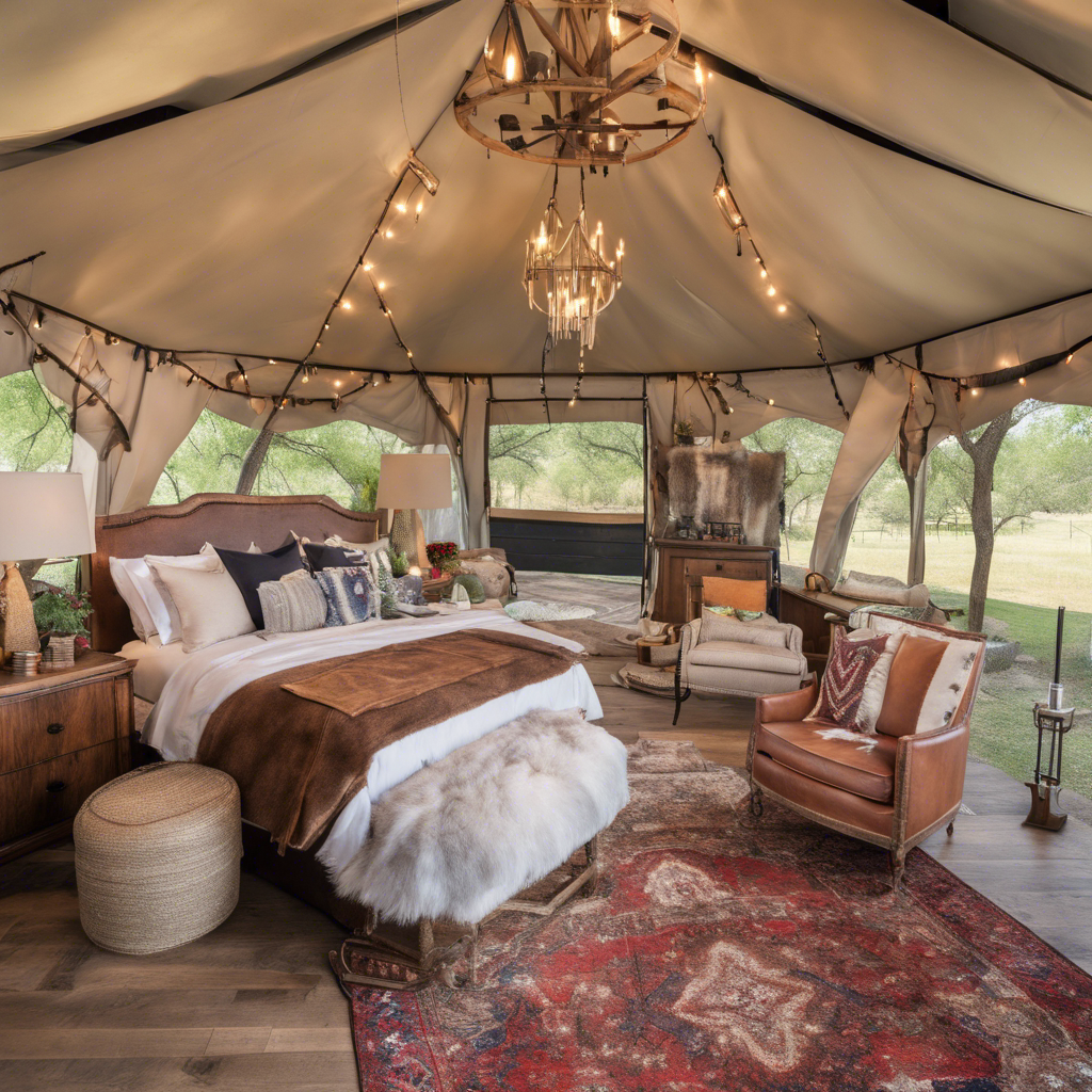 Celebrity Glamping: Inside Austin's Exclusive 7744 Ranch